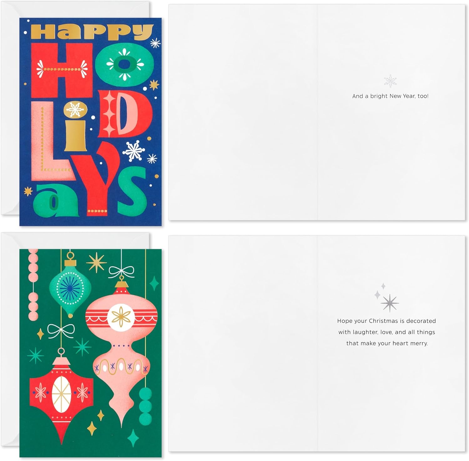 image:imageHallmark Boxed Christmas Cards Assortment Vintage Holidays 6 Designs 36 Cards with EnvelopesRetro Christmas
