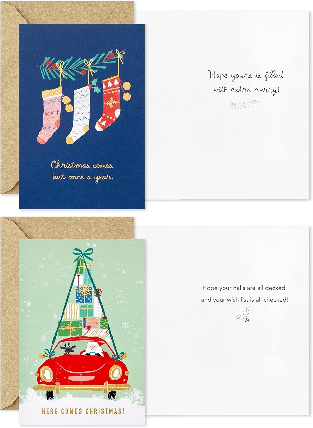 image:imageHallmark Boxed Christmas Cards Assortment Vintage Holidays 6 Designs 36 Cards with EnvelopesVintage Holidays