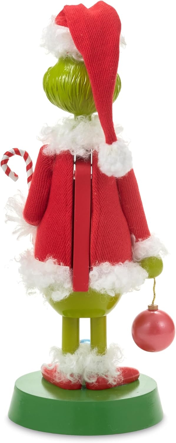 image:imageHallmark Dr Seusss How The Grinch Stole Christmas Nutcracker Figurine 12 Grinch in Santa Suit Gift for Fans and Collectors