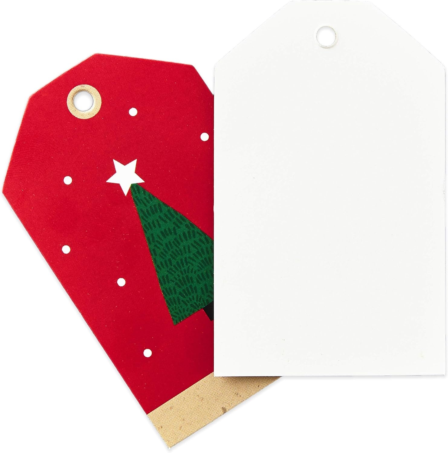 image:imageHallmark Holiday Gift Wrap Accessory Kit Red Truck Tree Snowflake 6 Gift Bows 12 Gift Tags 9 Yards of Twine  Kraft Red Green WhiteRed  Green  and Kraft
