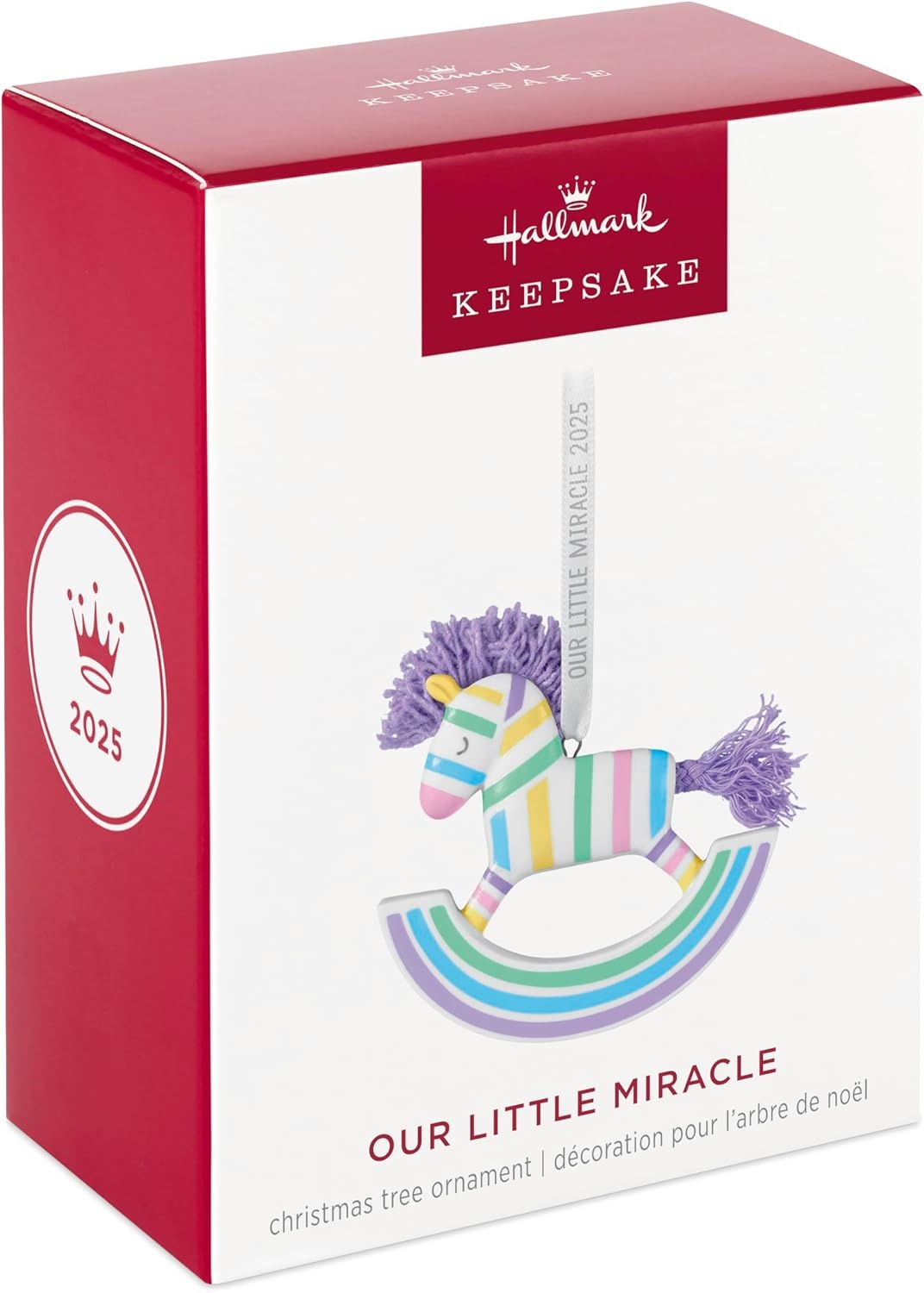 image:imageHallmark Keepsake Christmas Ornament Our Little Miracle 2025 Porcelain New Baby Gifts2025 Our Little Miracle