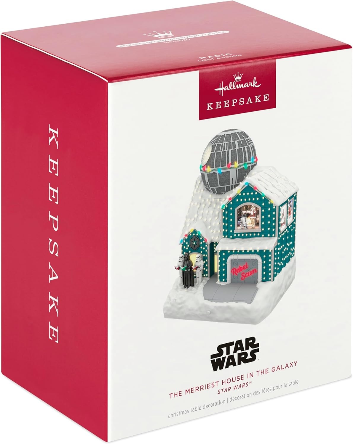 image:imageHallmark Keepsake Christmas Ornament Star Wars Andor TIE Avenger Gifts for Star Wars FansThe Merriest House