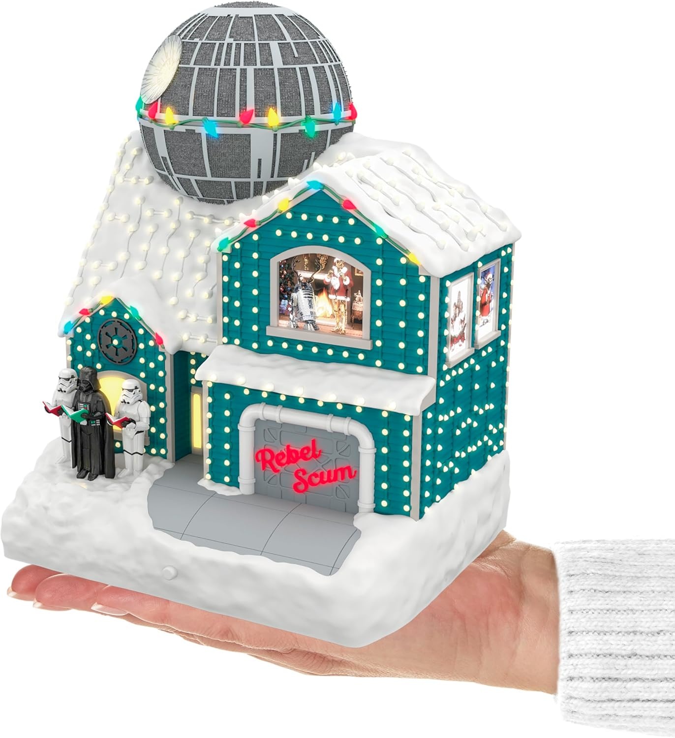 image:imageHallmark Keepsake Christmas Ornament Star Wars Andor TIE Avenger Gifts for Star Wars FansThe Merriest House