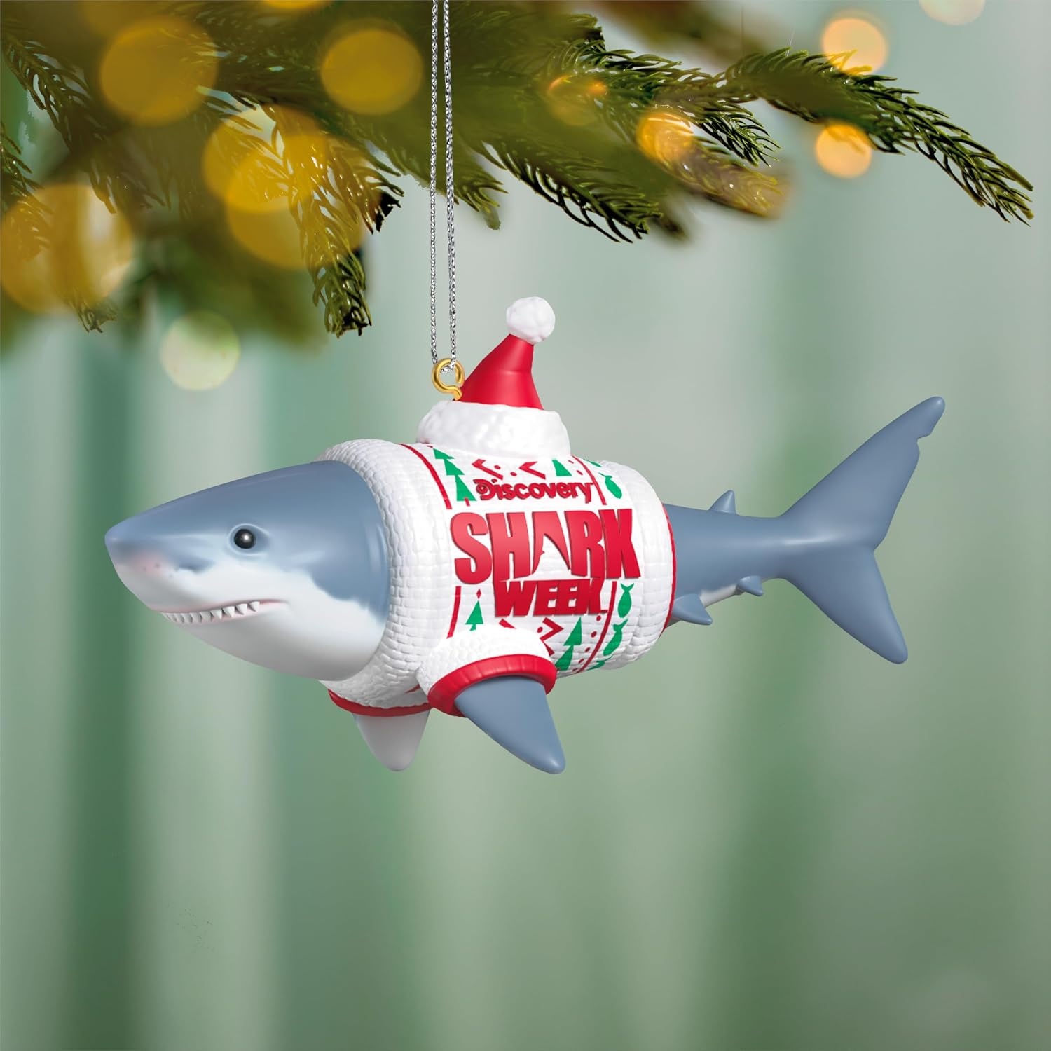 image:imageHallmark Keepsake Christmas Ornament The Big Lebowski The Dude with Sound Movie GiftsDiscovery Shark Week