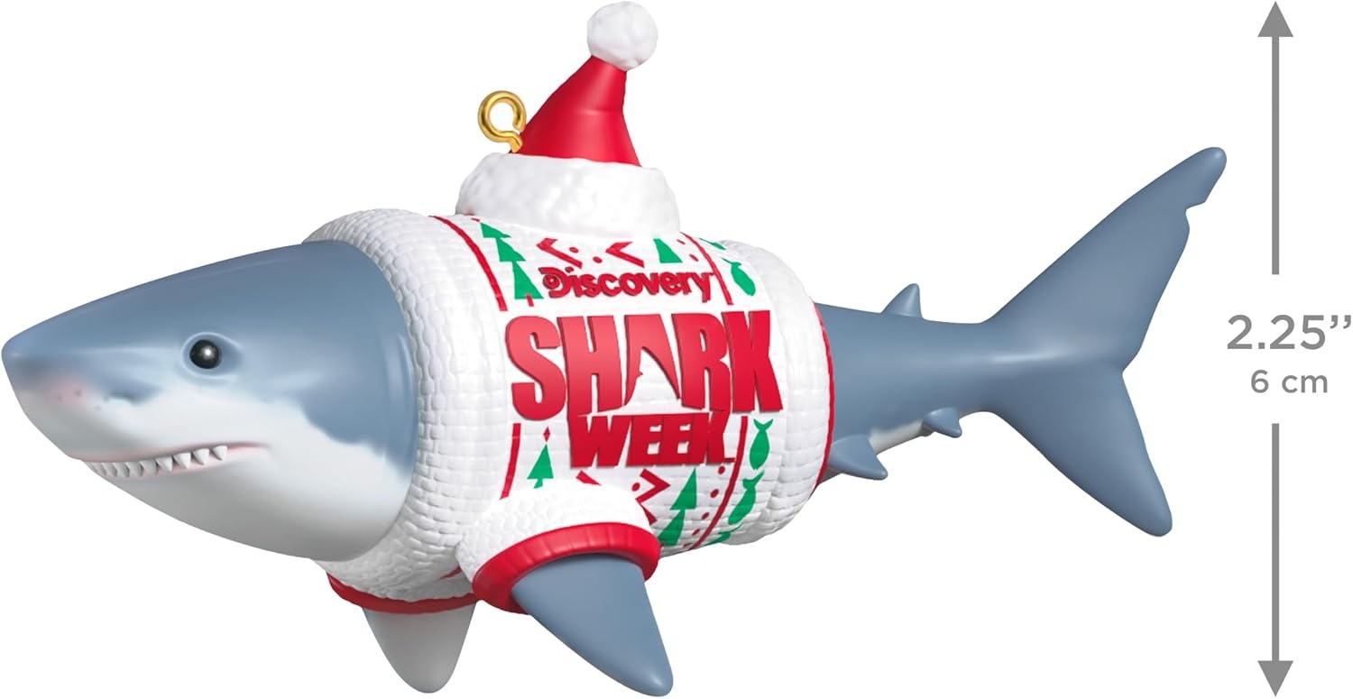 image:imageHallmark Keepsake Christmas Ornament The Big Lebowski The Dude with Sound Movie GiftsDiscovery Shark Week