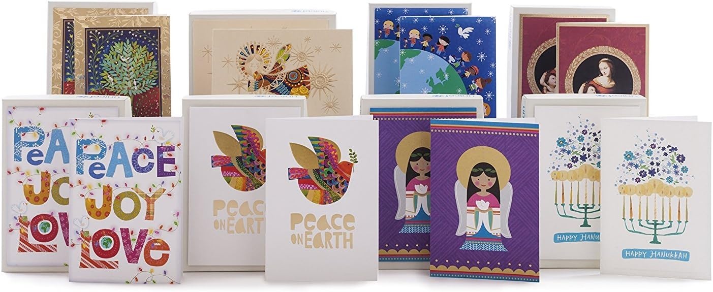 image:imageHallmark UNICEF Boxed Christmas Cards Peace On Earth Dove 12 Cards and 13 Envelopes 1XPX2022Dove