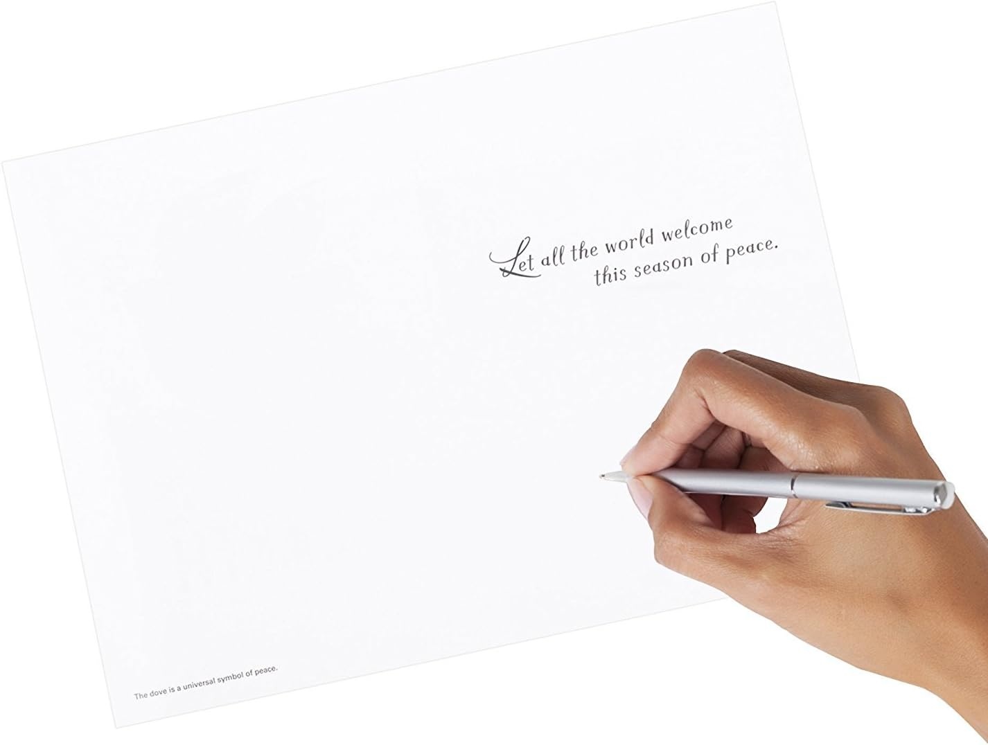 image:imageHallmark UNICEF Boxed Christmas Cards Peace On Earth Dove 12 Cards and 13 Envelopes 1XPX2022Dove