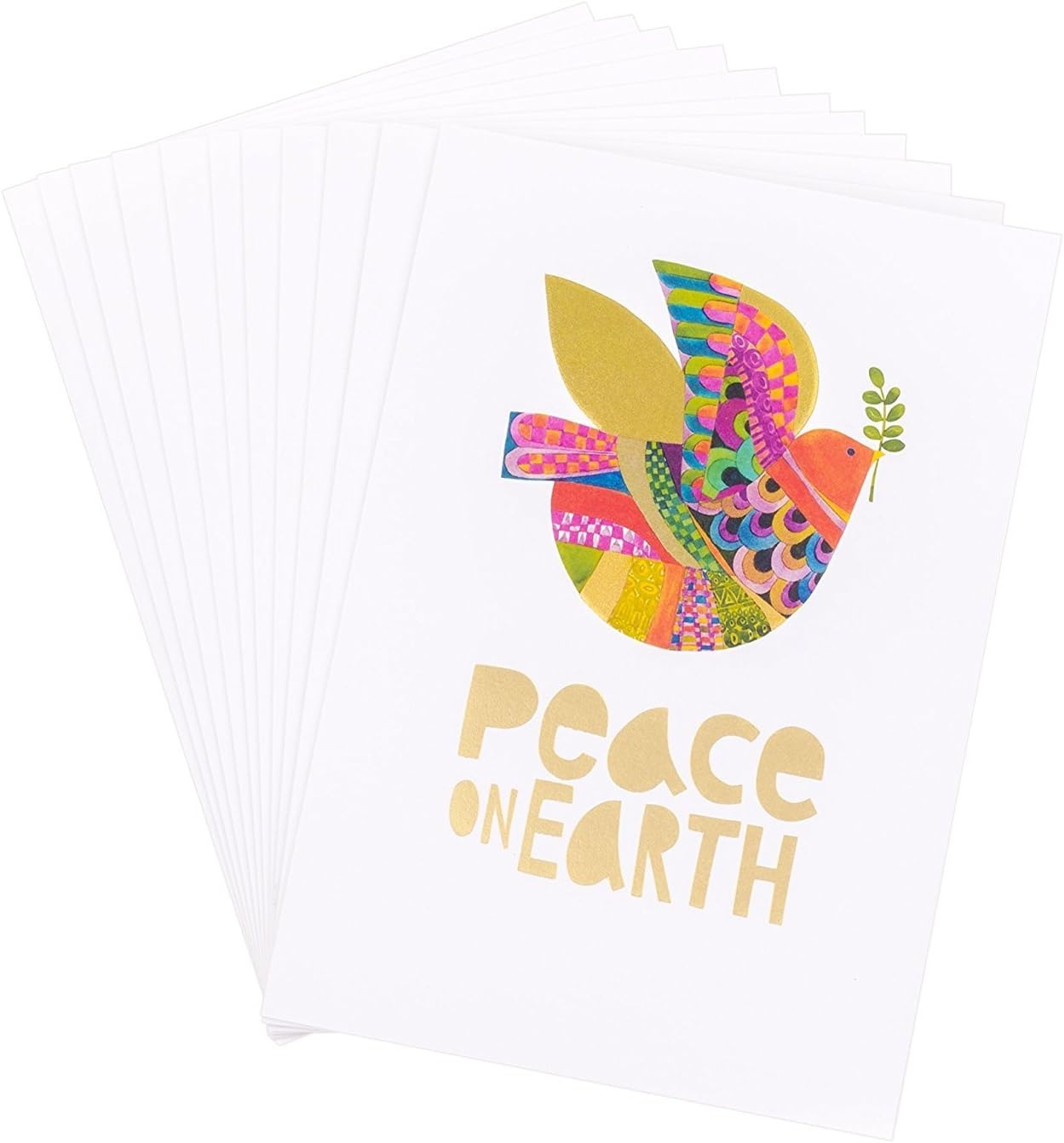 image:imageHallmark UNICEF Boxed Christmas Cards Peace On Earth Dove 12 Cards and 13 Envelopes 1XPX2022Dove