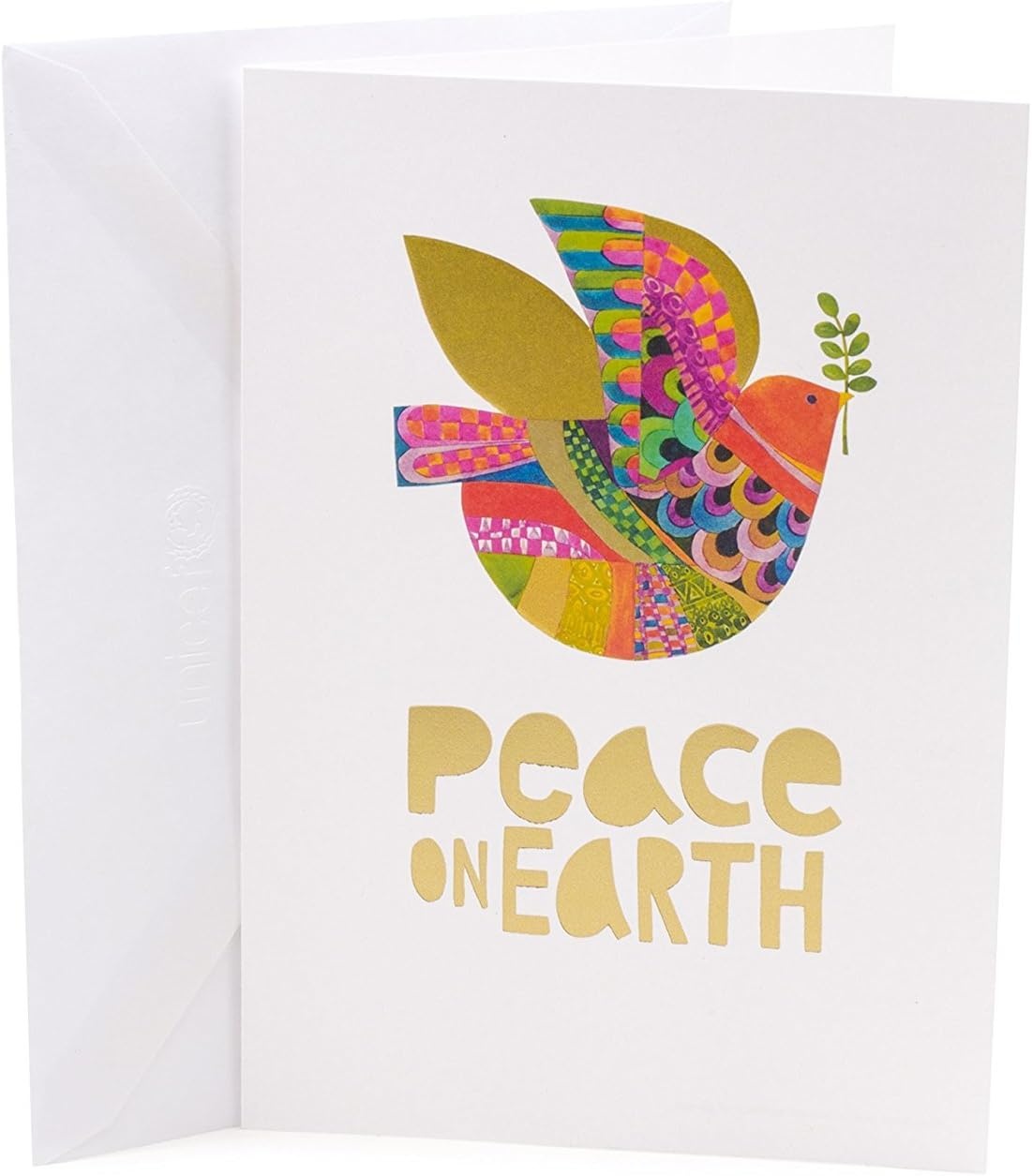 image:imageHallmark UNICEF Boxed Christmas Cards Peace On Earth Dove 12 Cards and 13 Envelopes 1XPX2022Dove