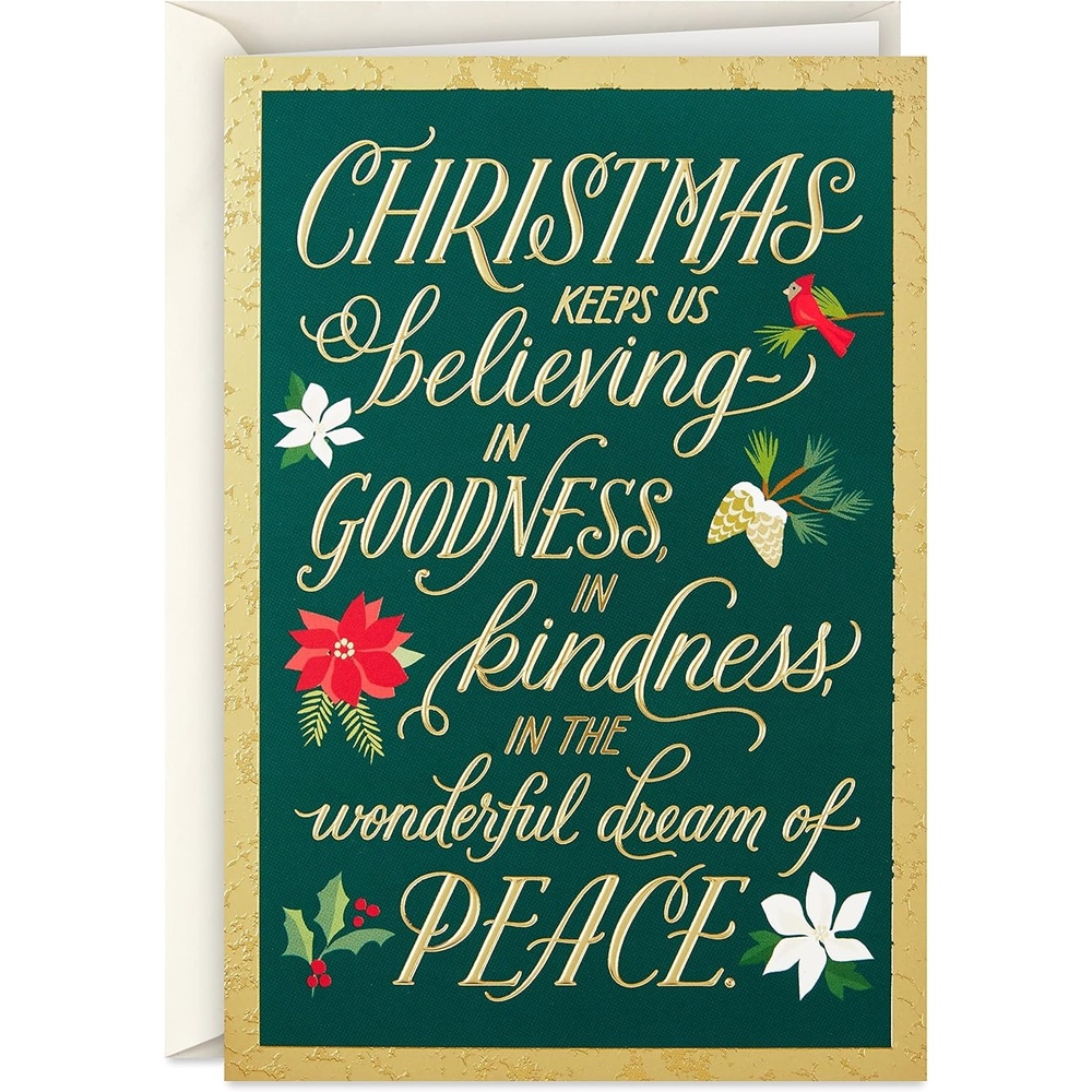image:imageHallmark Boxed Christmas Cards Christmas Keeps Us Believing 16 Cards and EnvelopesBelieving in Goodness Holiday Cards