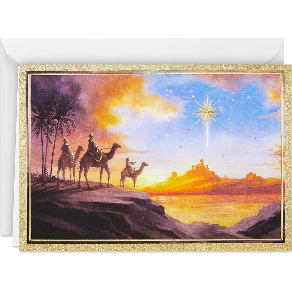 image:imageHallmark Boxed Religious Christmas Cards Three Wise Men 40 Cards with Envelopes