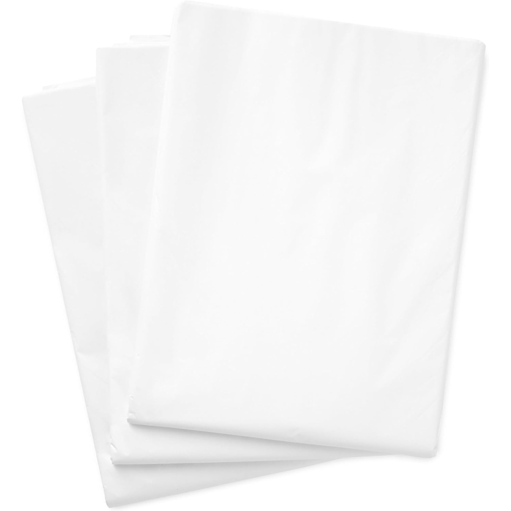 image:imageHallmark Bulk White Tissue Paper 100 Sheets for Birthdays Christmas Graduations Gift Wrap Crafts DIY Paper Flowers Tassel Garland Gift BasketsWhite Tissue Paper