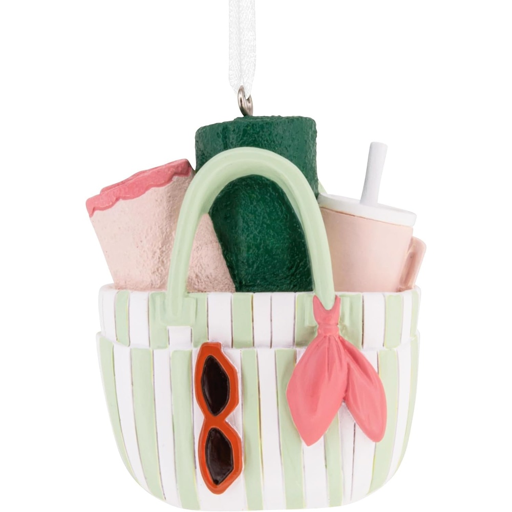 image:imageHallmark Christmas Ornament Beach Bag Ornament Beach Gifts