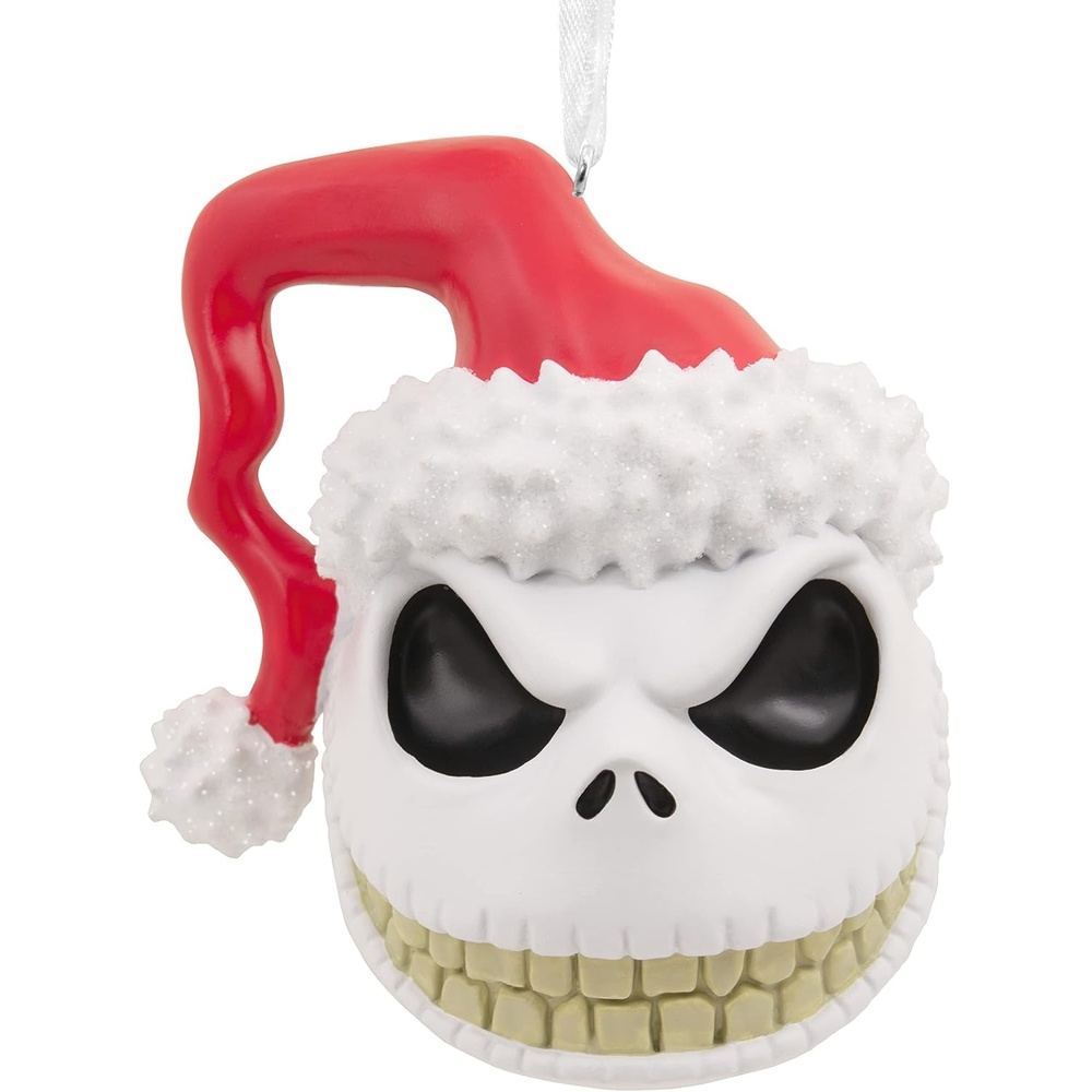 image:imageHallmark Disney Tim Burtons The Nightmare Before Christmas Jack Skellington Head Christmas OrnamentResinJack Skellington