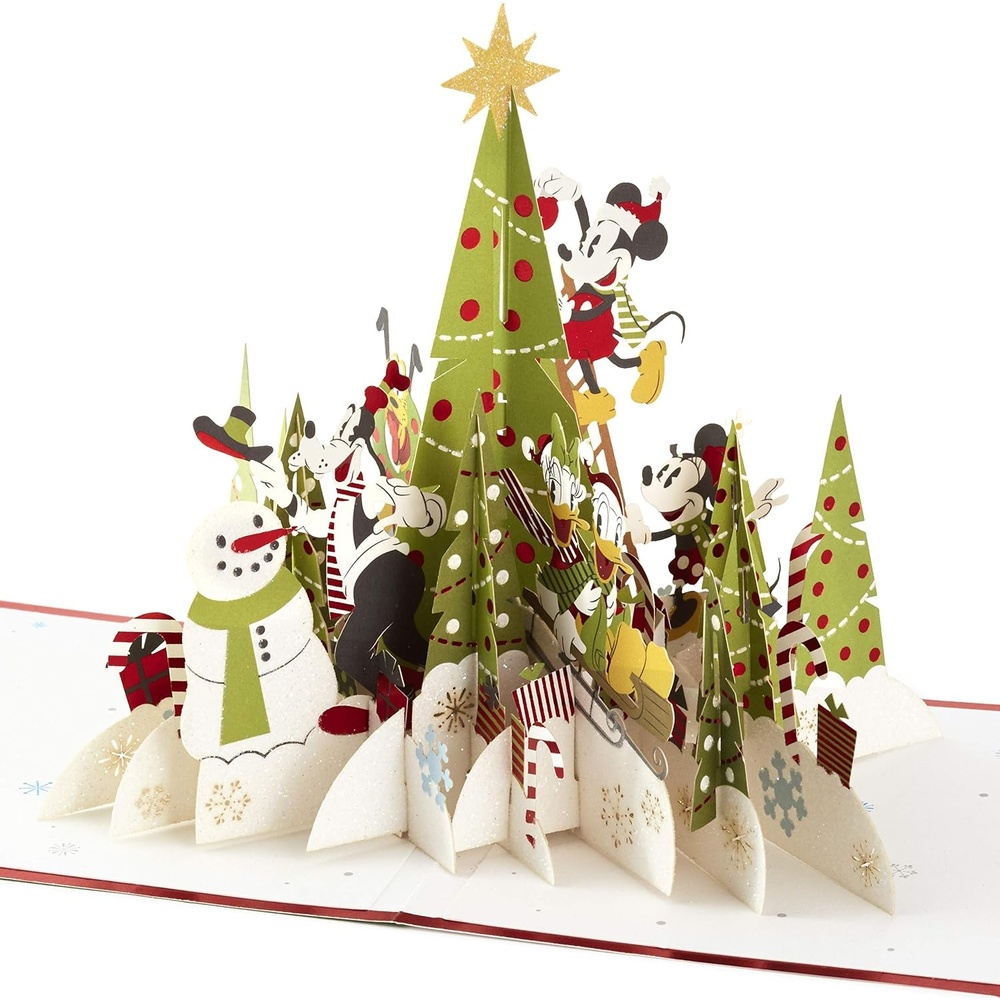 image:imageHallmark Grinch Pop Up Christmas Card Dr Seuss How the Grinch Stole Christmas Signature Paper Wonder 3D CardMickey Mouse and Friends Pop Up