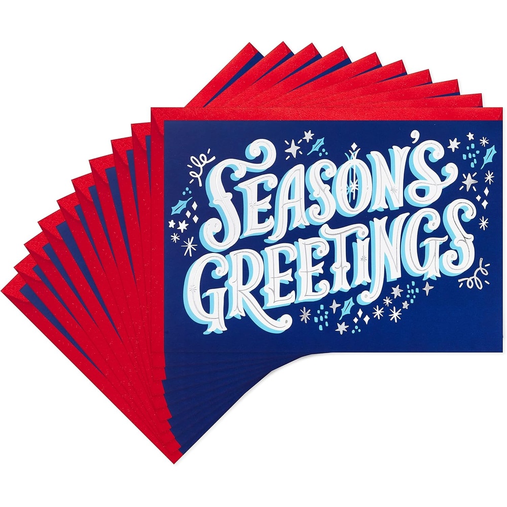 image:imageHallmark Holiday Cards Seasons Greetings 10 Cards with EnvelopesSeasons Greetings