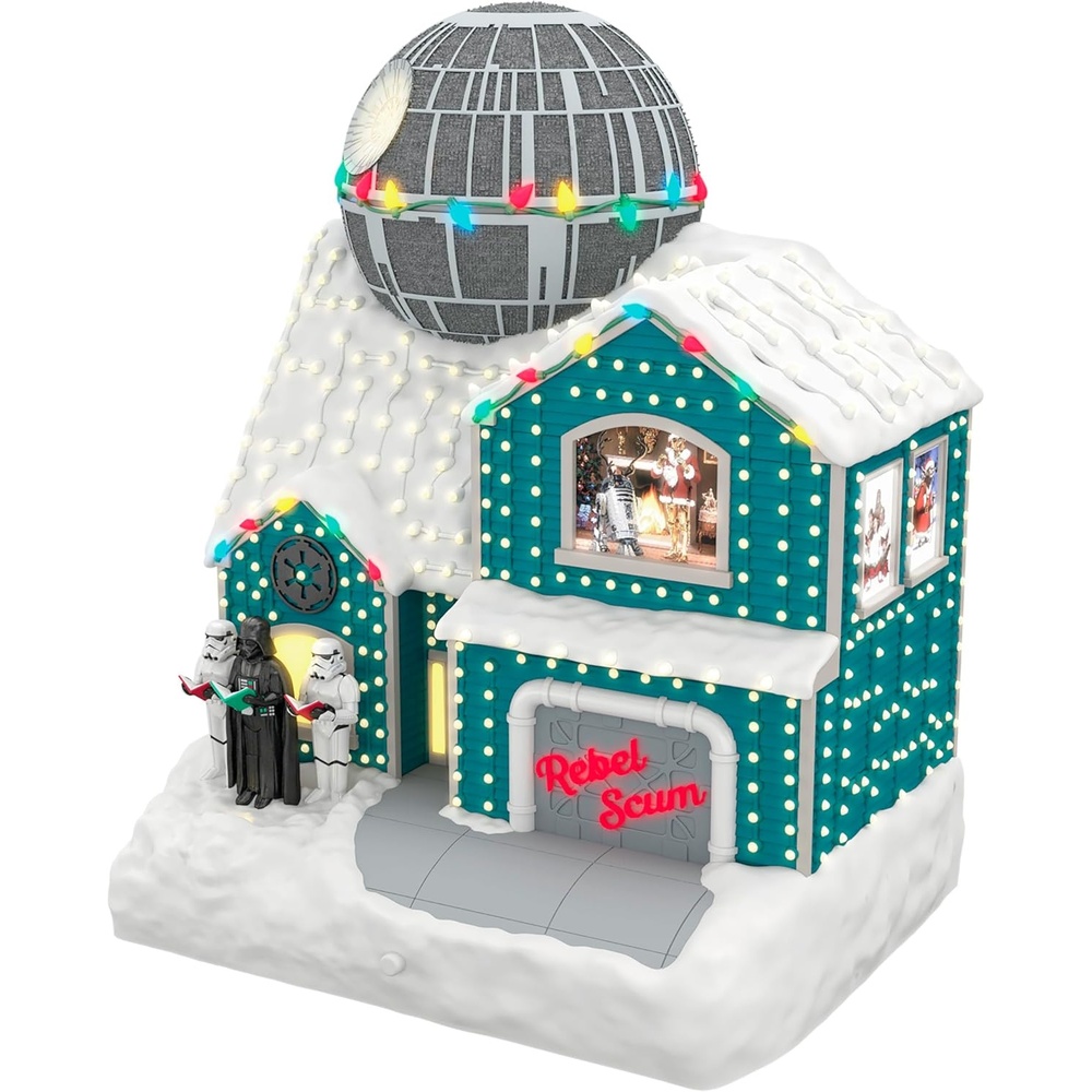 image:imageHallmark Keepsake Christmas Ornament Star Wars Andor TIE Avenger Gifts for Star Wars FansThe Merriest House
