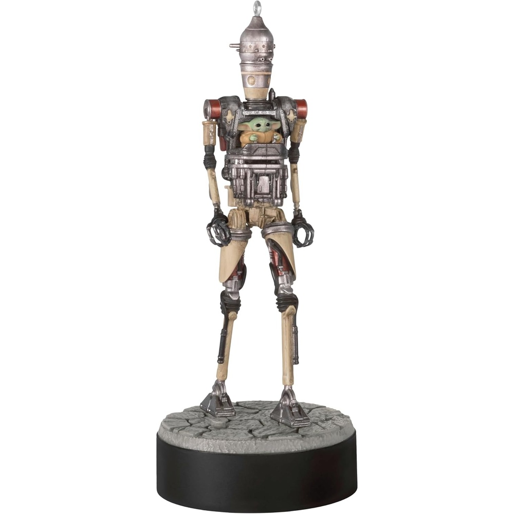image:imageHallmark Keepsake Christmas Ornament Star Wars The Mandalorian Grogu Operating IG12 with Sound Gifts for Star Wars FansGrogu Operating IG12