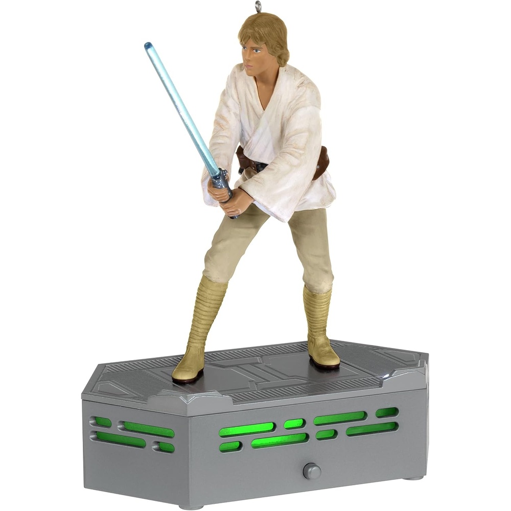 image:imageHallmark Keepsake Christmas Ornament Star Wars The Mandalorian Grogu Operating IG12 with Sound Gifts for Star Wars FansLuke Skywalker