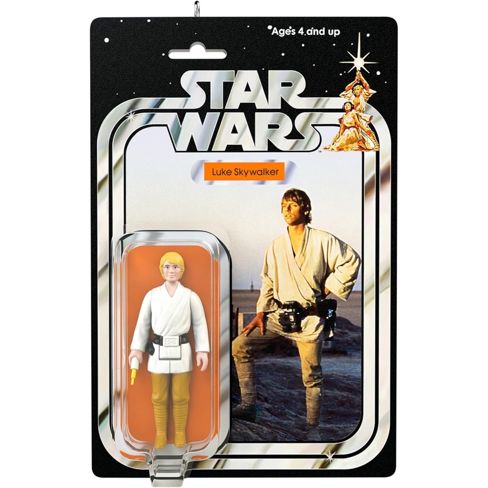 image:imageHallmark Keepsake Star Wars Christmas Ornament Luke Skywalker Vintage Figure Gifts for Star Wars FansLuke Skywalker
