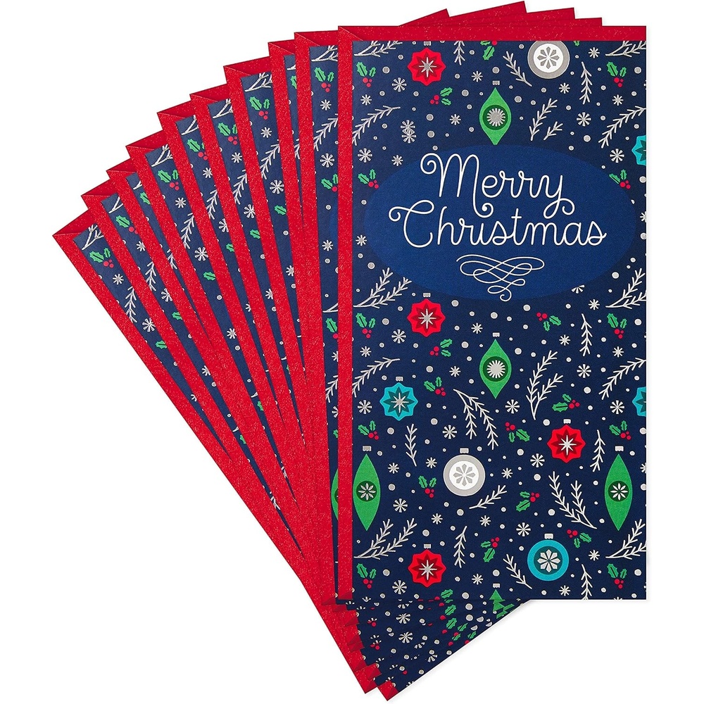 image:imageHallmark Pack of Christmas Money or Gift Card Holders Santa Claus 10 Cards with EnvelopesOrnaments  10 Cards with Envelopes