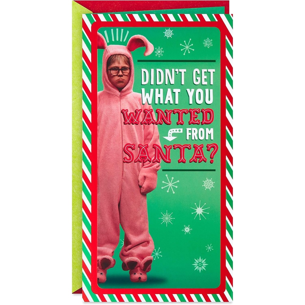 image:imageHallmark Paper Wonder Displayable Pop Up Christmas Card A Christmas Story Leg LampDidnt Get What You Wanted