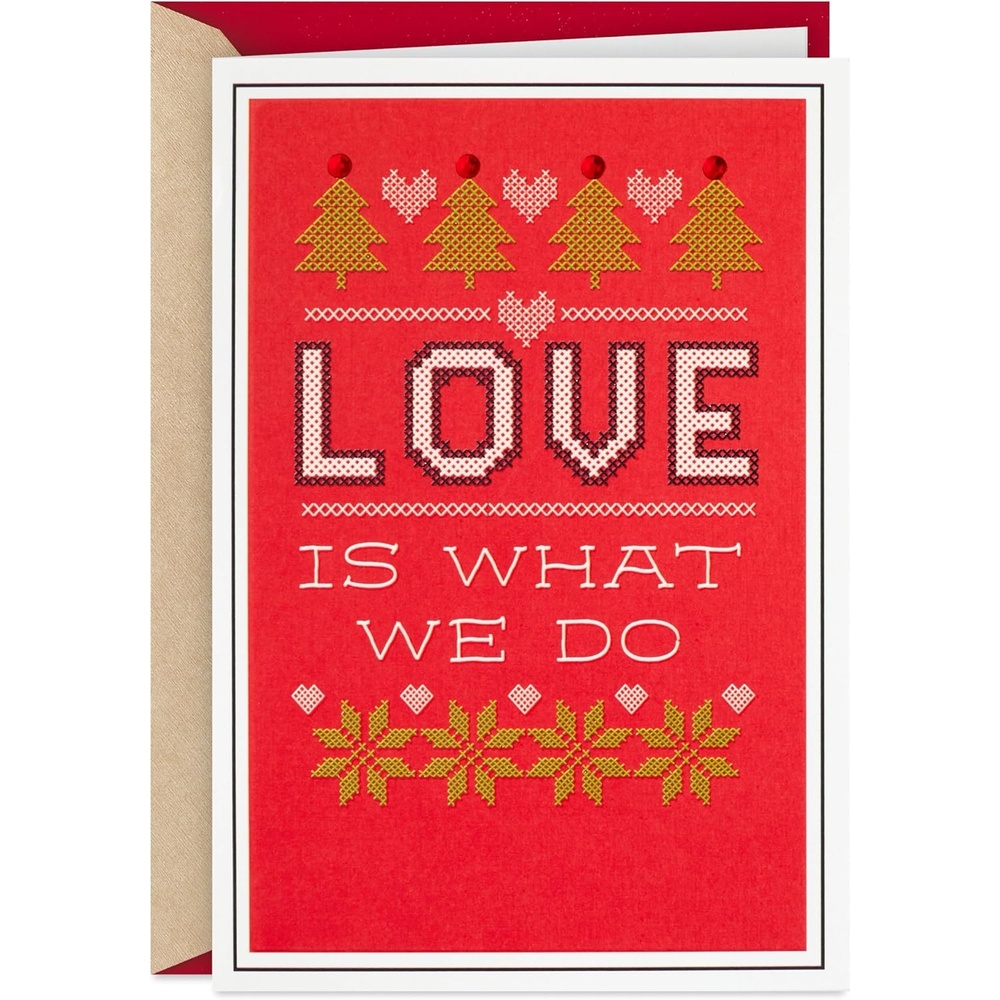 image:imageHallmark Romantic Christmas Card All I Want for ChristmasLove is What We Do