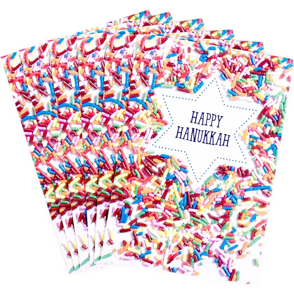 image:imageHallmark Tree of Life Hanukkah Cards Star of David 6 Cards with EnvelopesSprinkles  Pack of 6