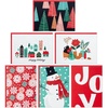 Snowman  Plants  Snoflakes  Retro Trees