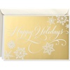 Gold Happy Holidays Cards