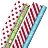 Reversible Dots  Santa  Stripes  Snowflakes