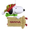 Sledding with Snoopy