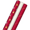 Red  White  Gold Trees  Stripes  Dots