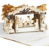 Elegant Nativity  1 Pop Up with Envelope