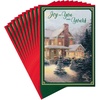 Snowy House  10 Kinkade Cards with Envelopes