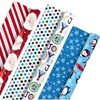 Santa  Joy  Penguins  Snowflakes  Polka Dots  Stripes