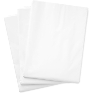 Hallmark Bulk White Tissue Paper (100 Sheets) for Birthdays, Christmas, Graduations, Gift Wrap, Crafts, DIY Paper Flowers, Tassel Garland, Gift Baskets(White Tissue Paper)