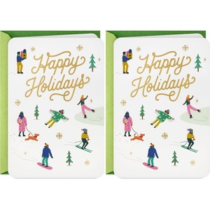 Hallmark Christmas Card (More Joy, Kindness, Thank-Yous)(1 CT (Pack of 2))