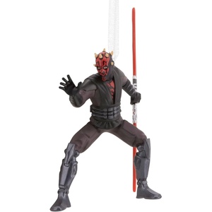 Hallmark Christmas Ornament, Star Wars: Ahsoka Grand Admiral Thrawn Ornament, Gifts for Star Wars Fans(Darth Maul)