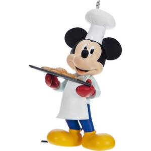 Hallmark Keepsake Christmas Ornament 2024, Disney Mickey Mouse Rainbow Mickey, Gifts for Disney Fans(Baker Mickey)
