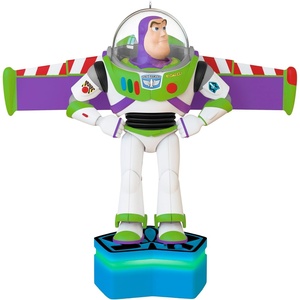 Hallmark Keepsake Christmas Ornament 2025, Disney/Pixar Toy Story Collection Buzz Lightyear with Light and Sound, Gifts for Disney Fans(Buzz Lightyear)