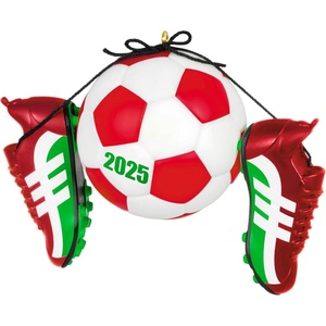 Hallmark Keepsake Christmas Ornament, Soccer Star 2025, Gifts for Sports Fans(2025 Soccer Star)