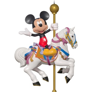 Hallmark Keepsake Disney Christmas Ornament, Disneyland King Arthur Carrousel Ride Around the Kingdom, Gifts for Disney Fans(Disneyland King Arthur Carousel Ride)