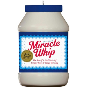 Hallmark Keepsake Kool-Aid Christmas Ornament, Hey, Kool-Aid!, Nostalgia Gifts(Kraft Miracle Whip)