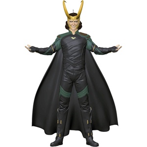 Hallmark Keepsake Marvel Christmas Ornament, X-Men Wolverine Defeats Sentinel Funko POP! with Light, Gifts for Marvel Fans(Loki)