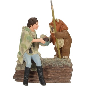 Hallmark Keepsake Star Wars Christmas Ornament, Luke Skywalker Vintage Figure, Gifts for Star Wars Fans(A Curious Encounter on Endor)