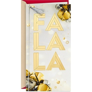 Hallmark Pack of Christmas Money or Gift Card Holders, Joy to the World (6 Cards with Envelopes)(Fa La La Money Holder)