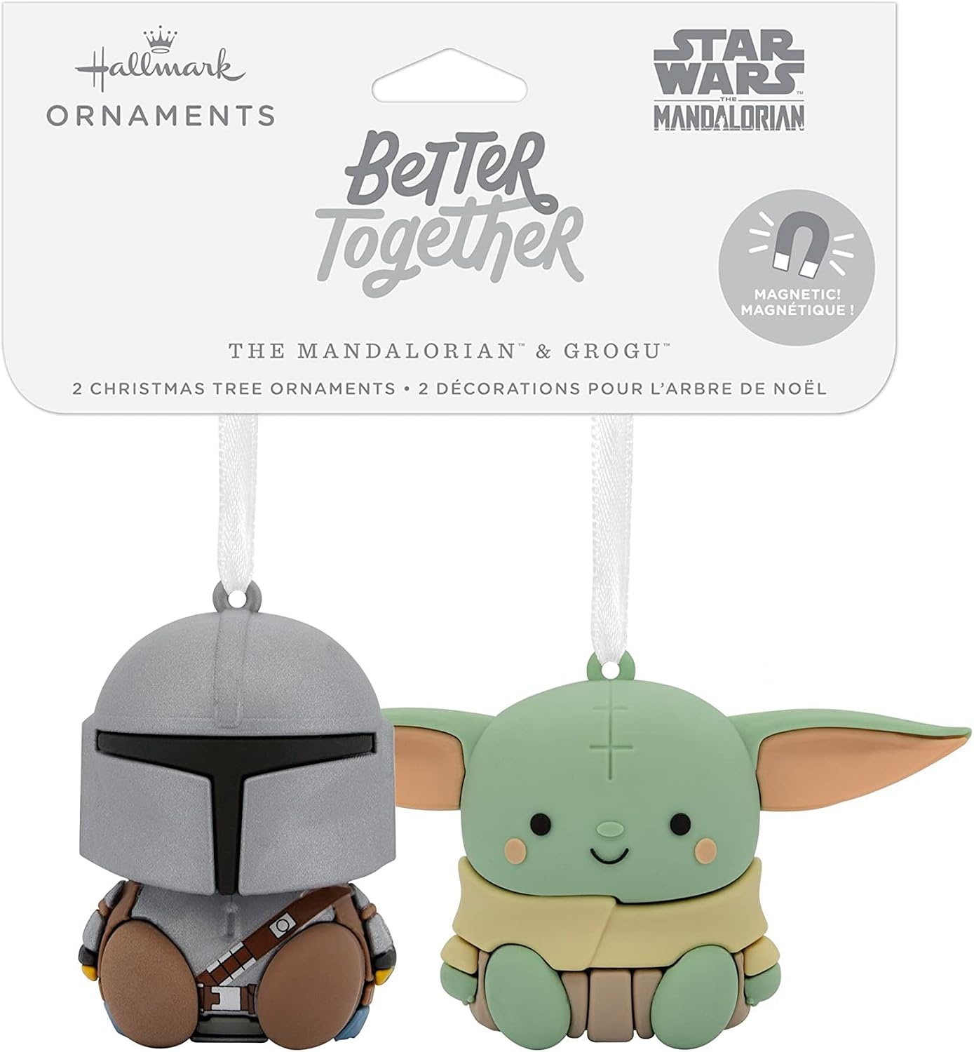 image:imageHallmark Better Together Disney Mickey and Minnie Magnetic Christmas Ornaments Set of 2Mandalorian Grogu