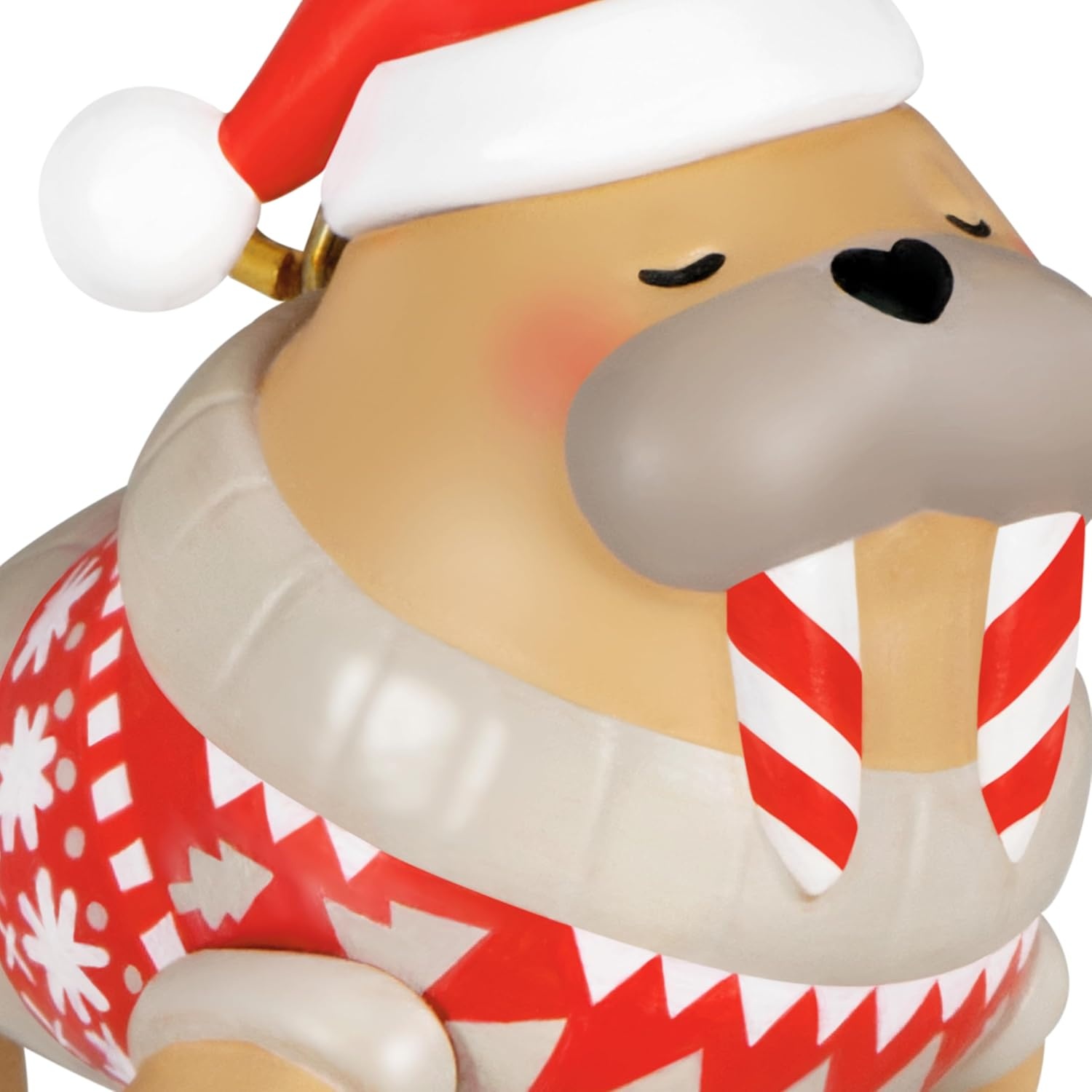 image:imageHallmark Keepsake 085 Mini Christmas Ornament 2024 Festive Flippered Friend Gifts for Animal LoversFestive Flippered