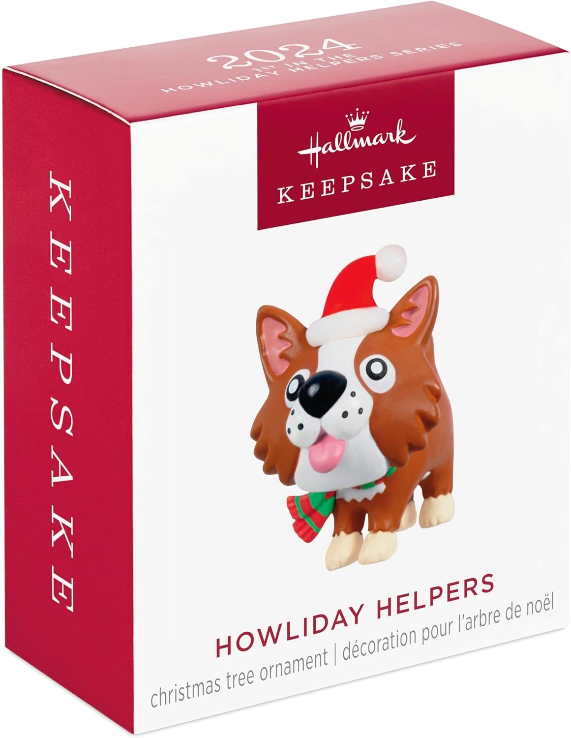 image:imageHallmark Keepsake 109 Mini Christmas Ornament 2024 Howliday Helpers Gifts for Animal Lovers2024 Howliday Helpers